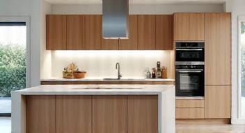 Cucina Moderna in Rovere realizzata da Artigian Cucine e Arredi